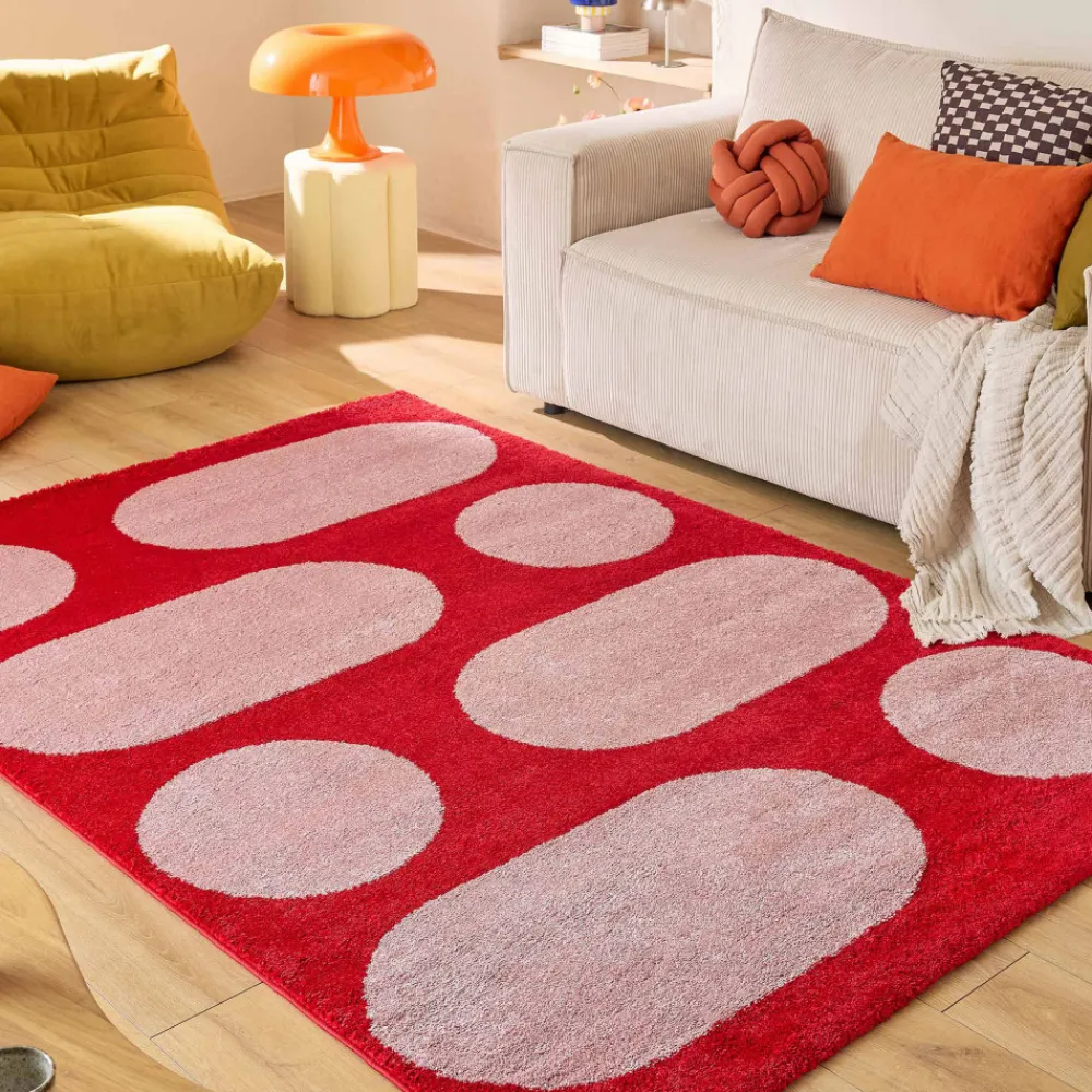 Drawer NOVA Tapis vintage à motif rond