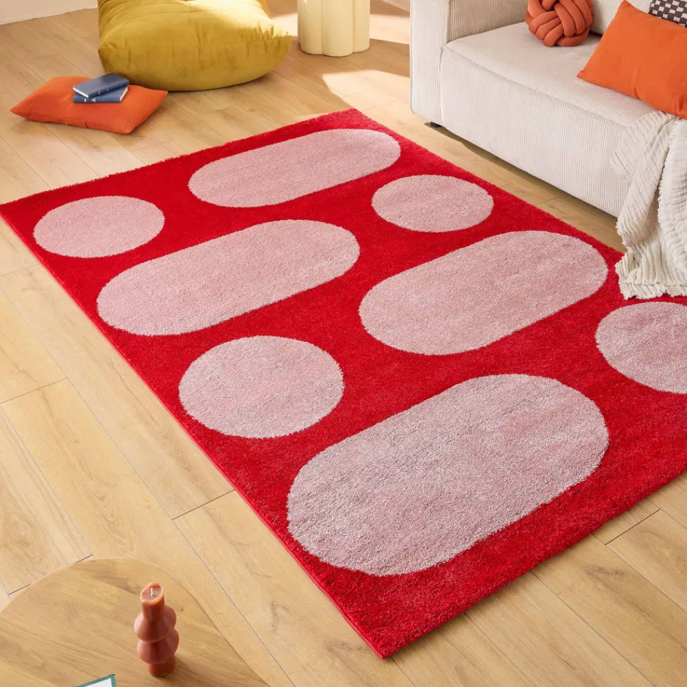 Drawer NOVA Tapis vintage à motif rond