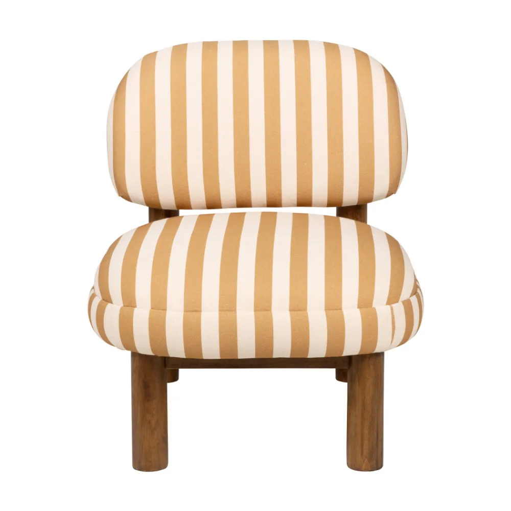 Drawer NUBO Fauteuil en tissu et bois