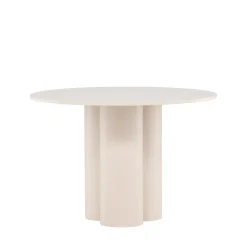 Venture Home OLIVIA Table à manger 4 personnes ronde en bois