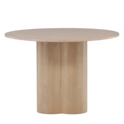 Venture Home OLIVIA Table à manger 4 personnes ronde en bois