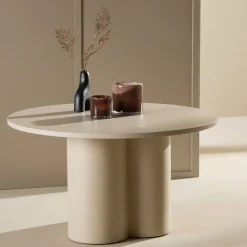 Venture Home OLIVIA Table basse ronde en bois ø80cm
