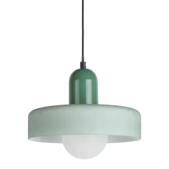 Leitmotiv OPACO GRATO Suspension en métal avec abat-jour cylindrique