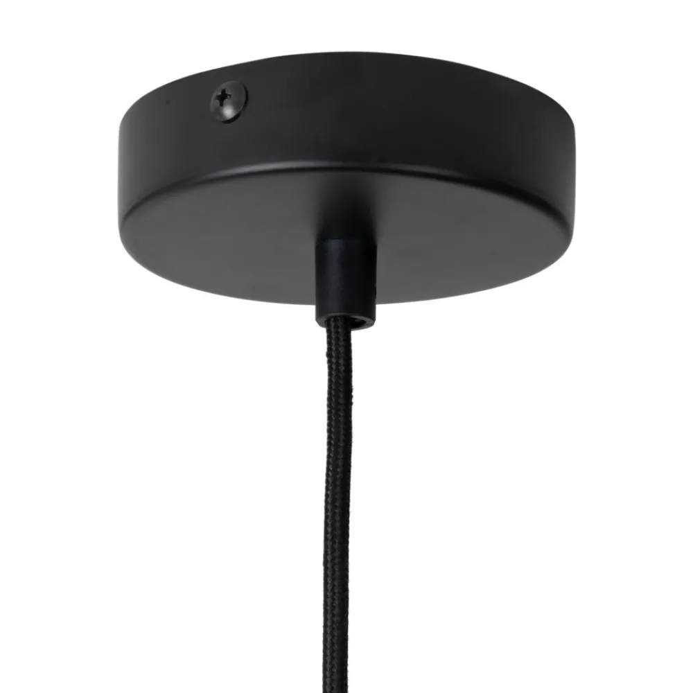 Leitmotiv OPACO GRATO Suspension en métal avec abat-jour cylindrique