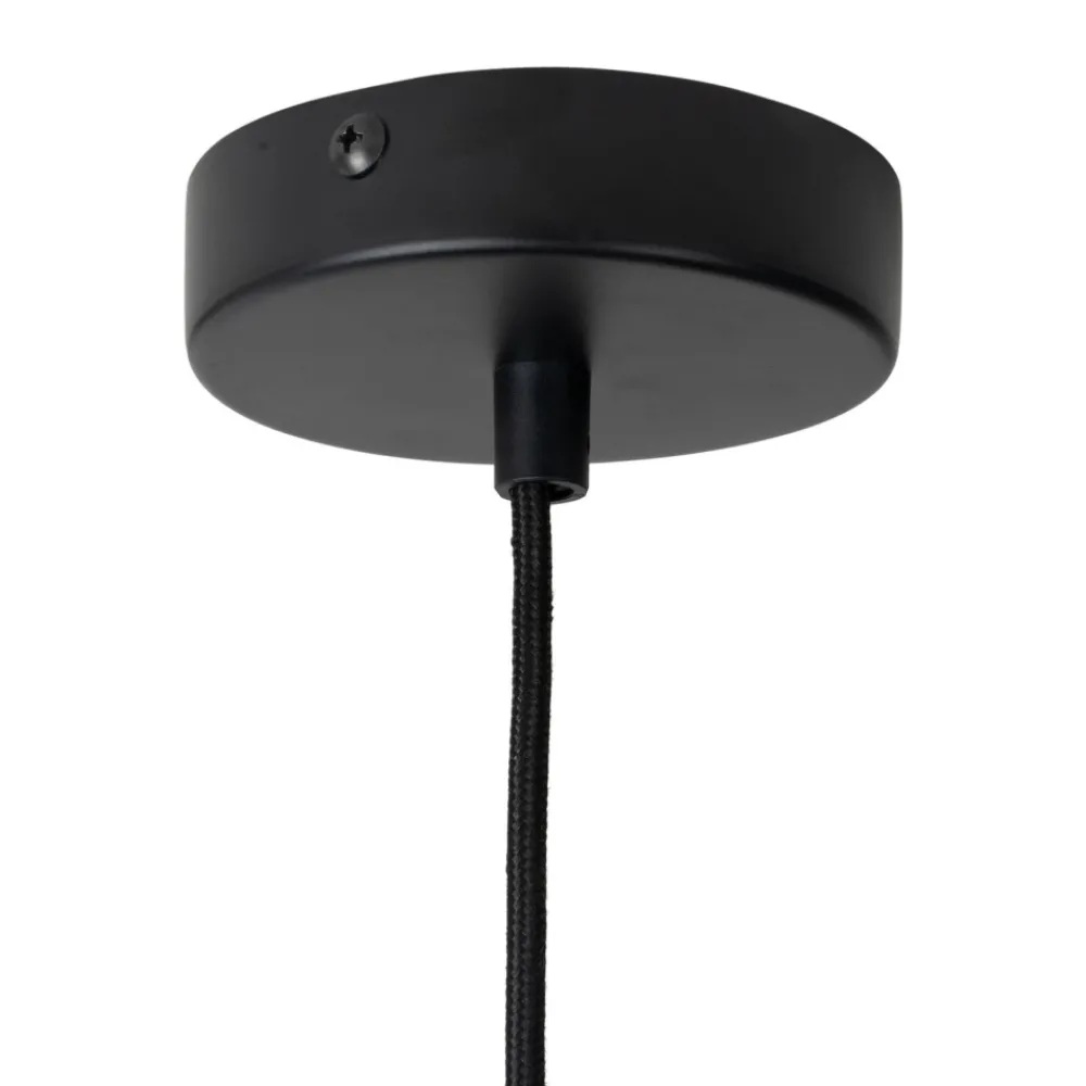 Leitmotiv OPACO GRATO Suspension en métal avec abat-jour cylindrique