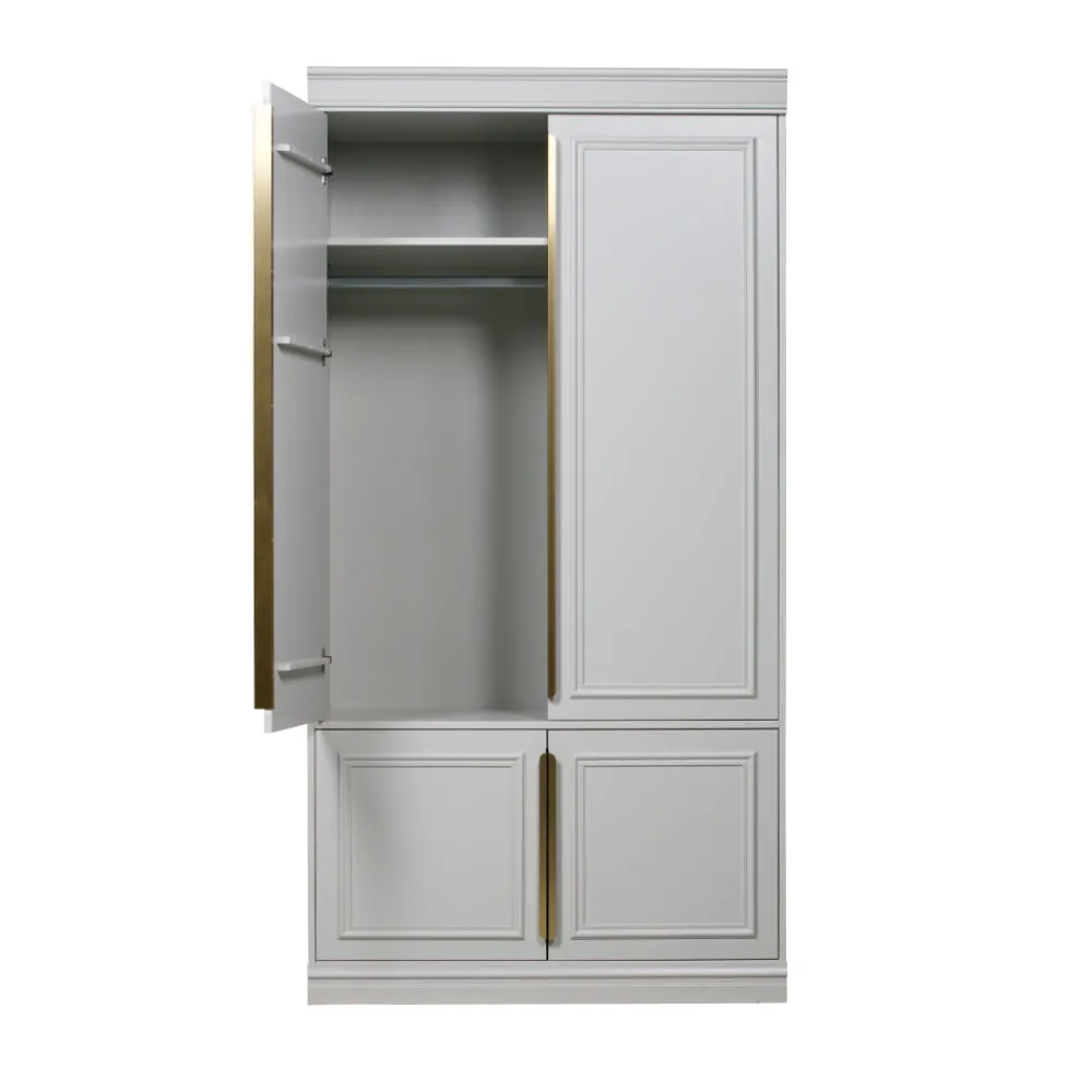 Woood ORGANIZE Armoire 2 portes en bois H215cm