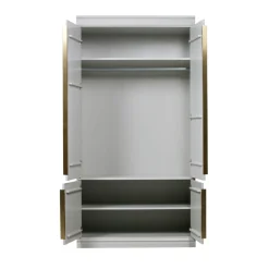 Woood ORGANIZE Armoire 2 portes en bois H215cm