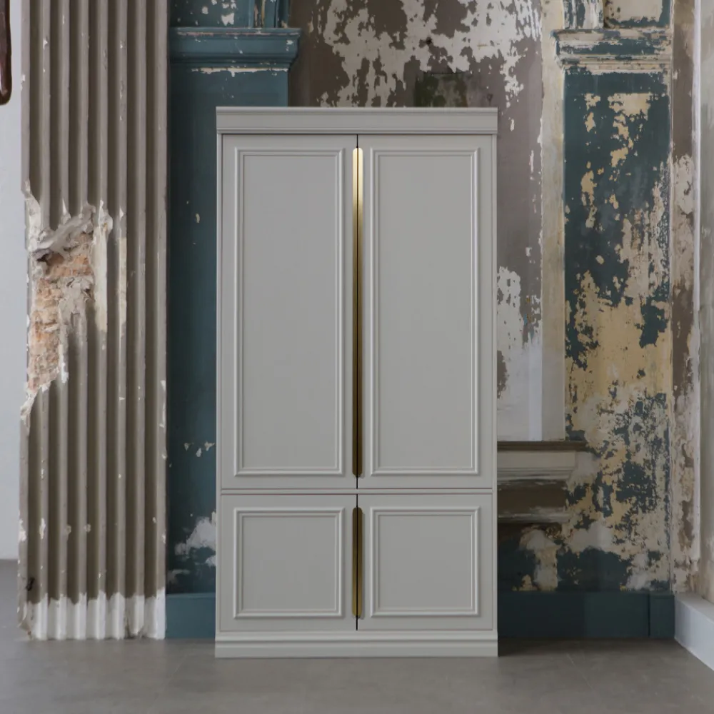 Woood ORGANIZE Armoire 4 portes en bois H215cm