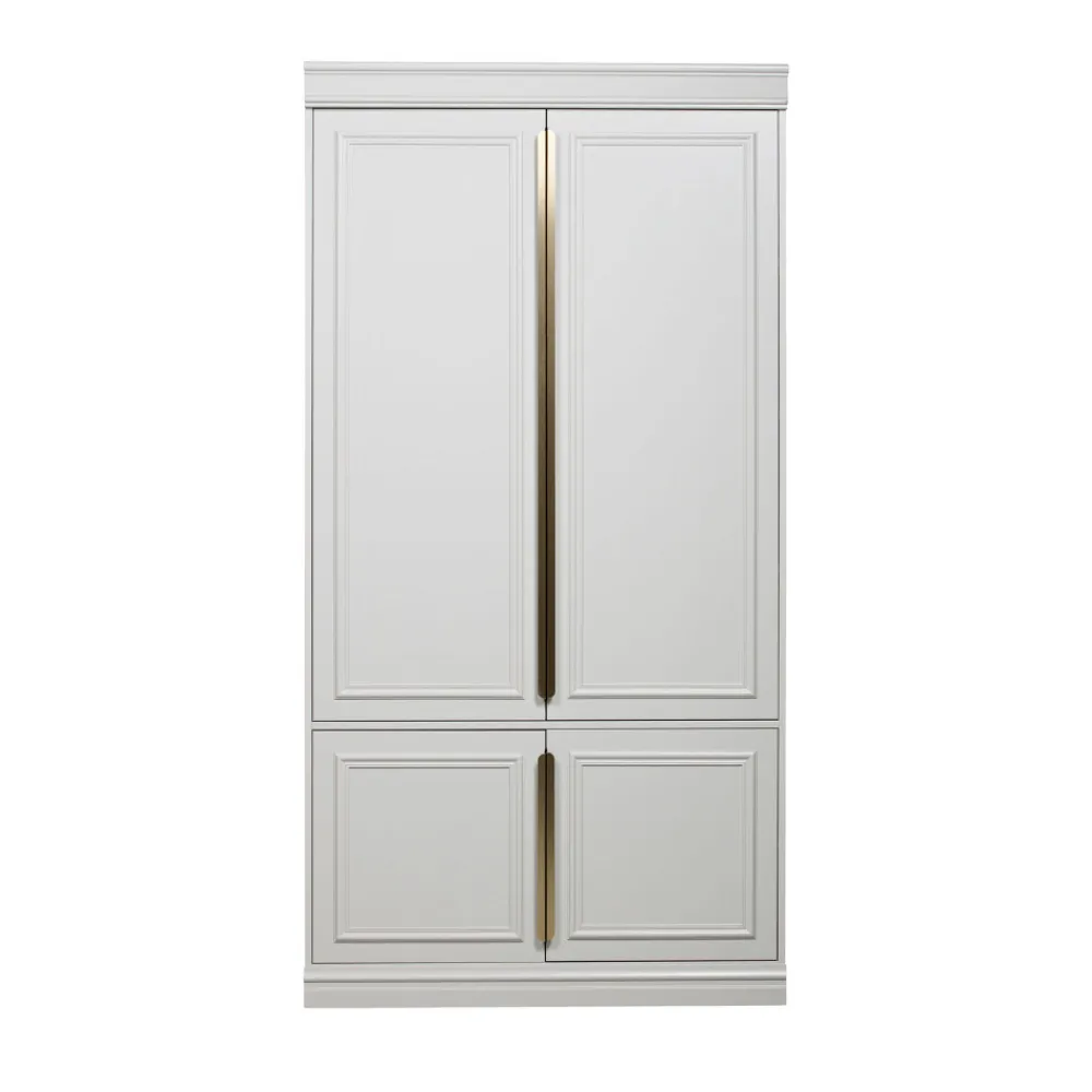 Woood ORGANIZE Armoire 4 portes en bois H215cm