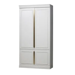 Woood ORGANIZE Armoire 4 portes en bois H215cm