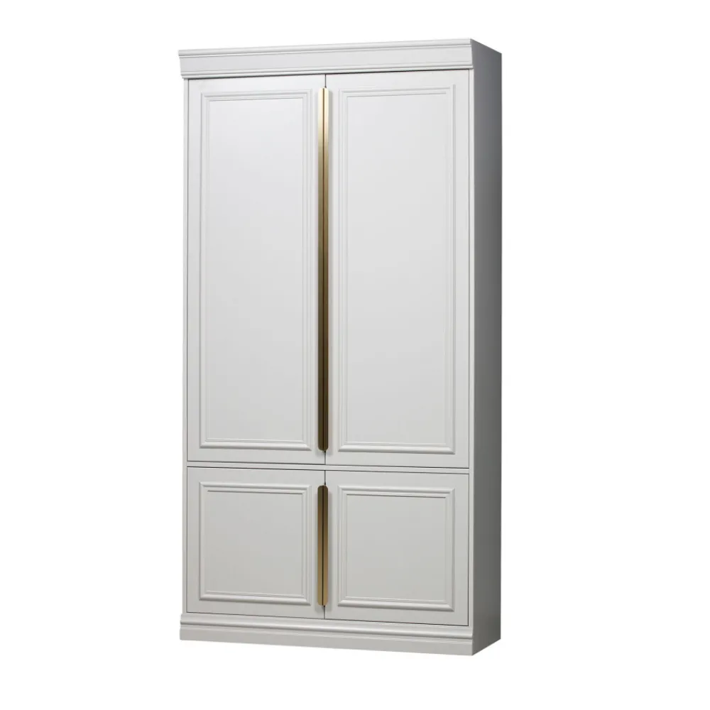 Woood ORGANIZE Armoire 4 portes en bois H215cm