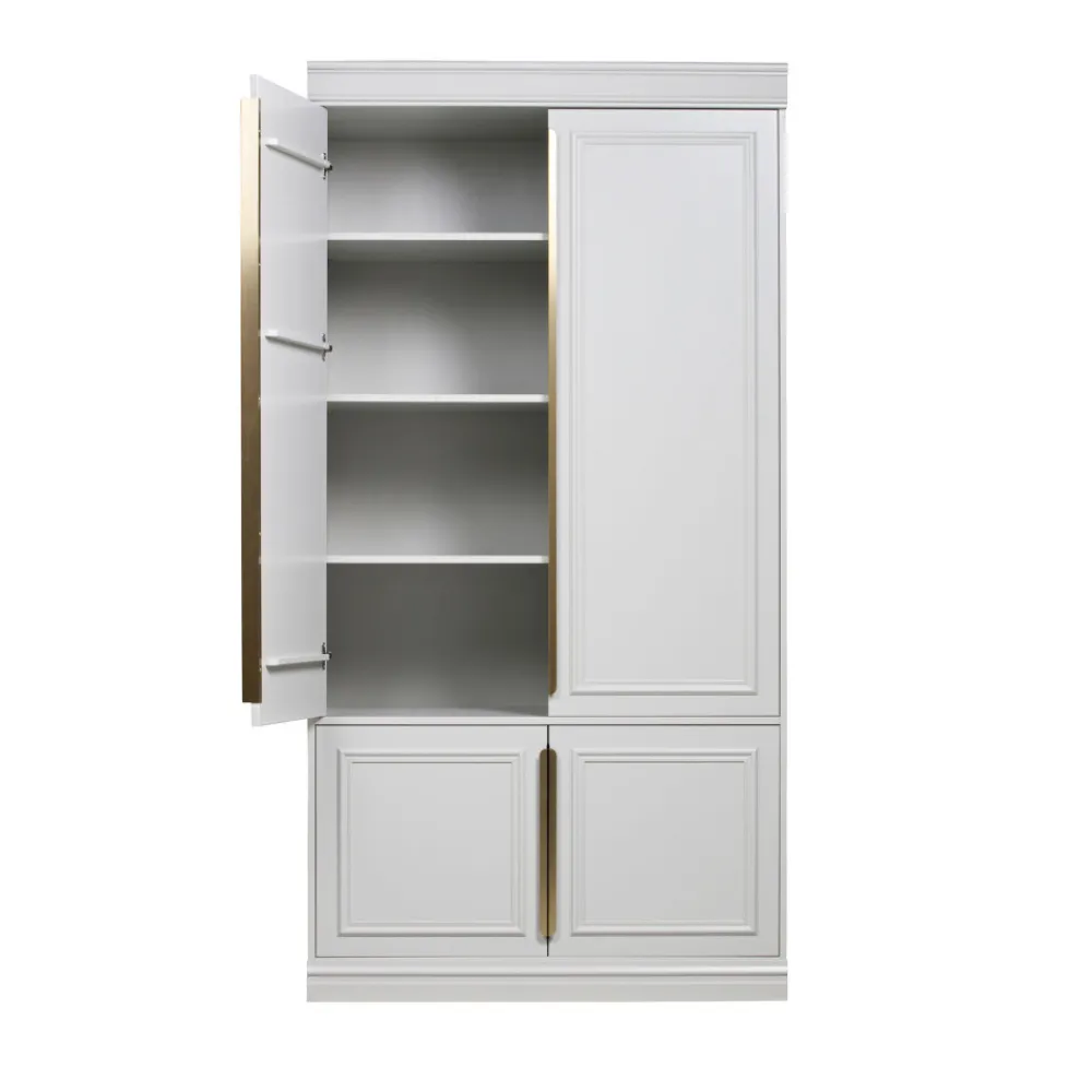 Woood ORGANIZE Armoire 4 portes en bois H215cm