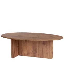 Drawer ORIS Table basse organique en bois 120x65cm