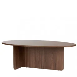 Drawer ORIS Table basse organique en bois 120x65cm