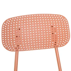 Drawer ORKA Ensemble table et chaises de jardin 4 personnes en métal