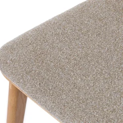 No name ORR Lot de 2 chaises en tissu et bois