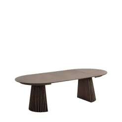 House Nordic OSAKA Table à manger extensible 4 à 10 personnes 120-240x120cm en bois