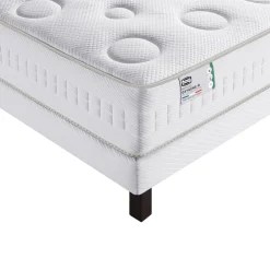 Simmons OXYGÈNE-R Matelas 100% ressorts, épaisseur 26cm, accueil moelleux