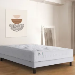 Simmons OXYGÈNE-R Matelas 100% ressorts, épaisseur 26cm, accueil moelleux