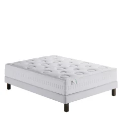 Simmons OXYGÈNE-R Matelas 100% ressorts, épaisseur 26cm, accueil moelleux