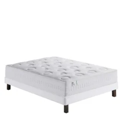 Simmons OXYGÈNE-R Matelas 100% ressorts, épaisseur 26cm, accueil moelleux