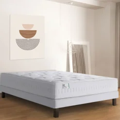 Simmons OXYGÈNE-R Matelas 100% ressorts, épaisseur 26cm, accueil moelleux
