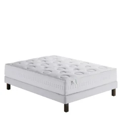 Simmons OXYGÈNE-R Matelas 100% ressorts, épaisseur 26cm, accueil moelleux