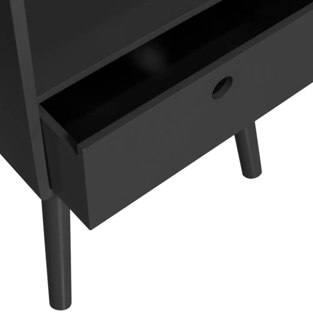 Woood OZZY Table de chevet 1 tiroir, 1 niche en bois