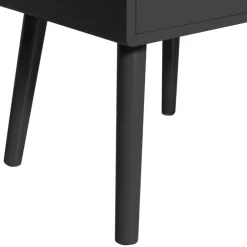 Woood OZZY Table de chevet 1 tiroir, 1 niche en bois