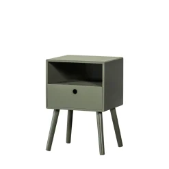 Woood OZZY Table de chevet 1 tiroir, 1 niche en bois