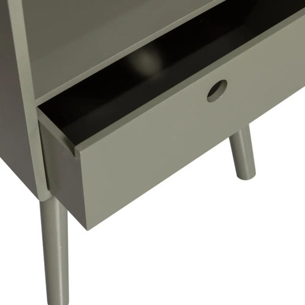 Woood OZZY Table de chevet 1 tiroir, 1 niche en bois