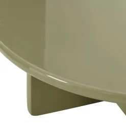 Drawer PALOMA Table basse ronde en bois laqué ø80cm
