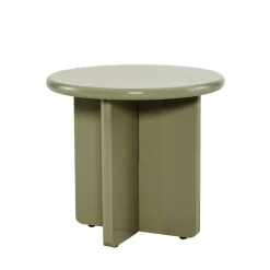 Drawer PALOMA Table d'appoint ronde en bois laqué ø50cm