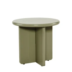 Drawer PALOMA Table d'appoint ronde en bois laqué ø50cm