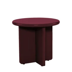 Drawer PALOMA Table d'appoint ronde en bois laqué ø50cm
