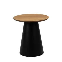 Drawer PARIDES Table d'appoint ronde en bois ø45cm