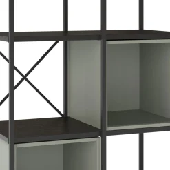 No name PHALOR Etagère en bois et métal 70,50x179cm