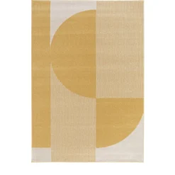 Drawer PILO Tapis à motifs géométriques arrondis