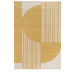 Drawer PILO Tapis à motifs géométriques arrondis