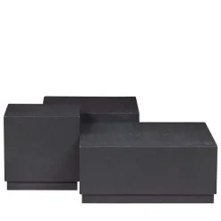 Woood PIM Lot de 3 tables basses en bois