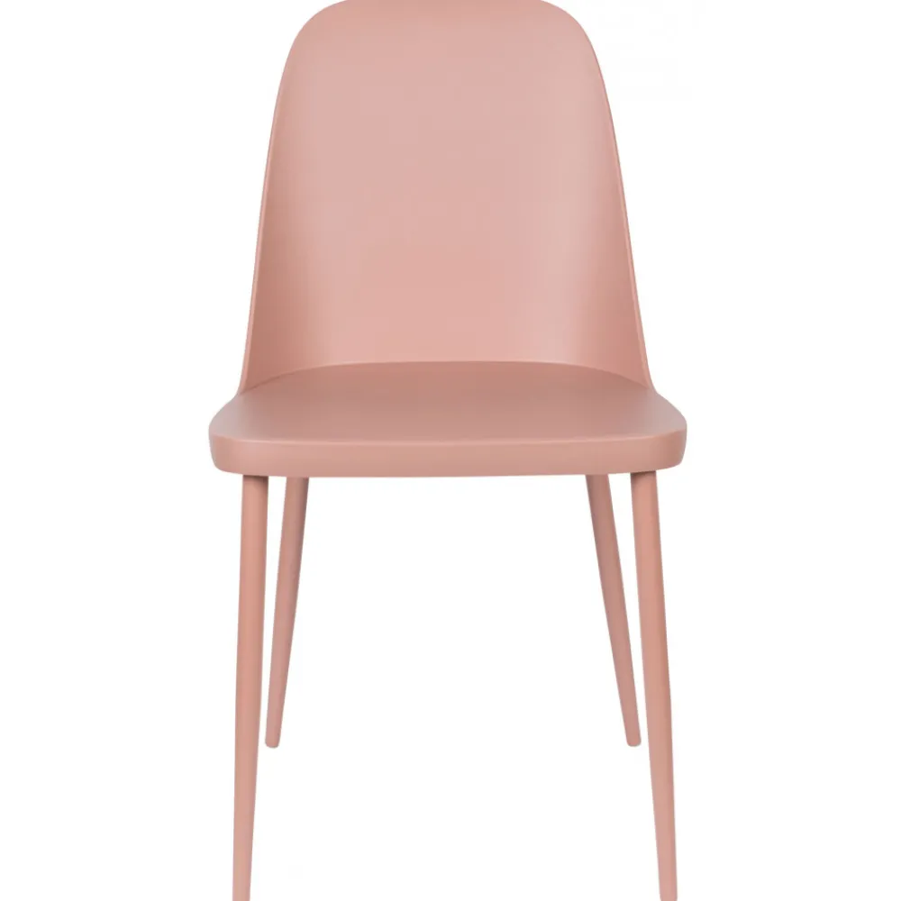 No name PIP Lot de 2 chaises en résine et métal