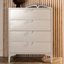 Venture Home PIRING Commode 4 tiroirs en métal L78cm