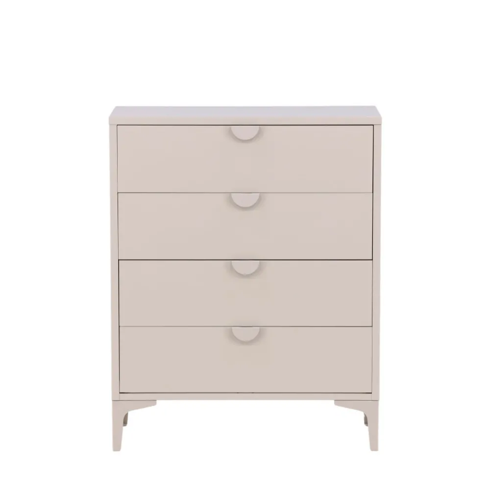 Venture Home PIRING Commode 4 tiroirs en métal L78cm