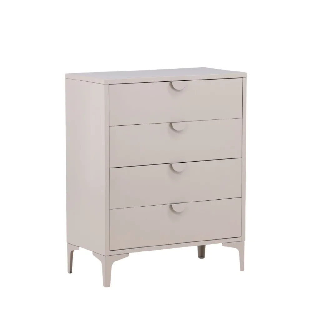 Venture Home PIRING Commode 4 tiroirs en métal L78cm