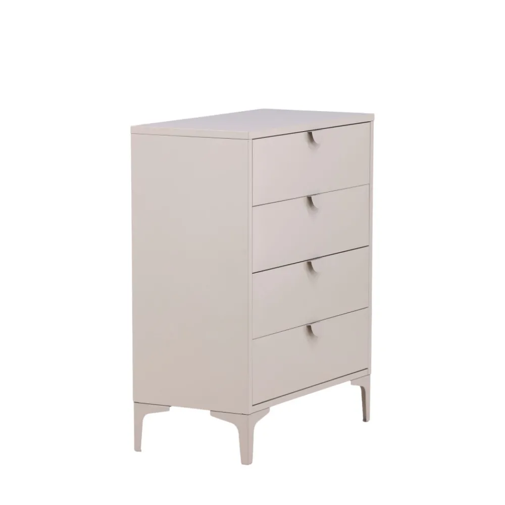 Venture Home PIRING Commode 4 tiroirs en métal L78cm