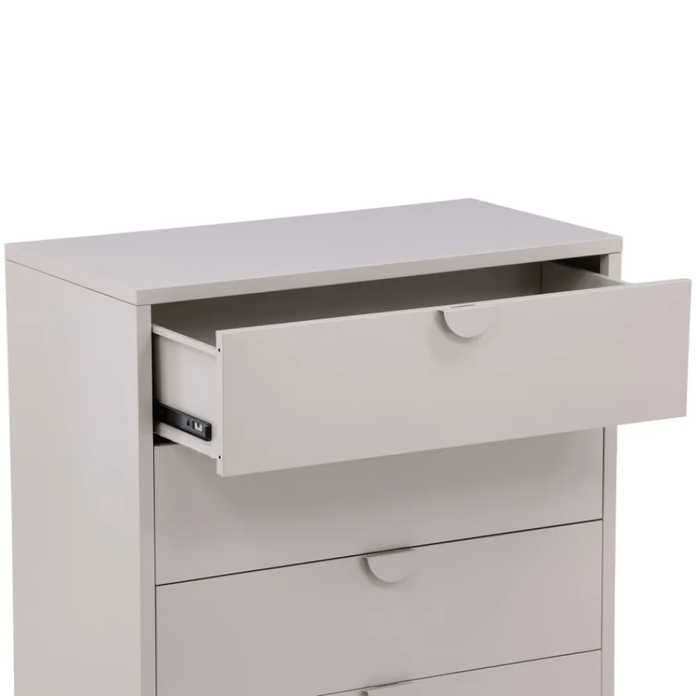 Venture Home PIRING Commode 4 tiroirs en métal L78cm