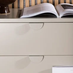 Venture Home PIRING Commode 4 tiroirs en métal L78cm
