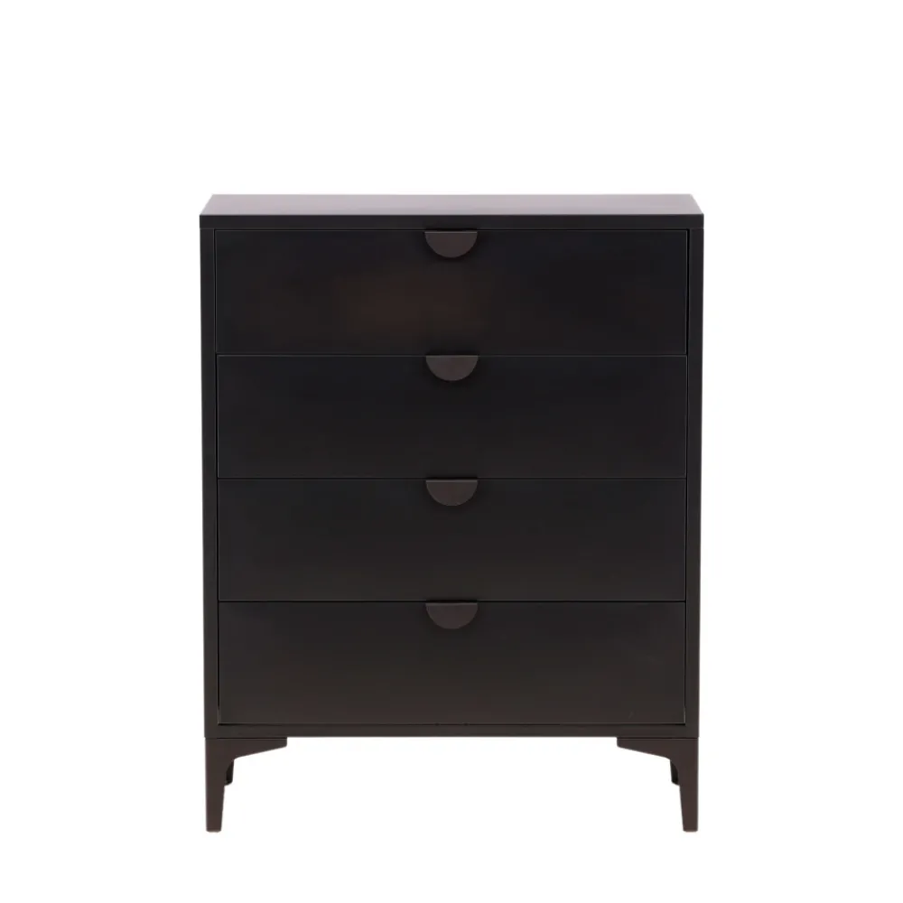 Venture Home PIRING Commode 4 tiroirs en métal L78cm