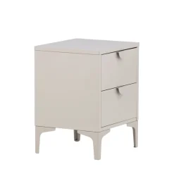 Venture Home PIRING Table de chevet 2 tiroirs en métal