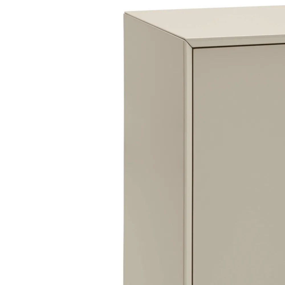 Teulat PLATT Buffet 2 portes en bois et métal L166 cm